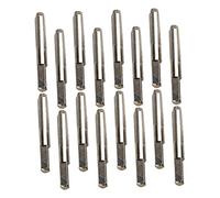 VICASKY 16 Uds Cadena Clavos De Lira Arpa De Lira Del Instrumento Musical Arpa De Regazo Pasador De Afinación De Cítara Fijación Para Arpa Clavija Para Lira Silver Metal
