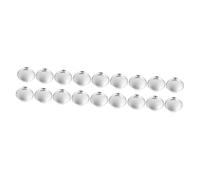 VICASKY 18 Piezas Manija Del Afinador De Guitarra Clavijas Botones De La Perilla Del Afinador De Guitarra Cabezas De Botón De Llave De Afinación Ronda Sintonizador Metal