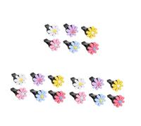 VICASKY 18 Sets Elegante Daisy Shape Auto Clip Auto Vent Decoración Difusor Aire Coche Perfume Clip para Accesorios de Coche para el Hogar