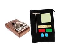 VICASKY 1juego Kalimba Piano De Pulgar Para Instrumento Musical Portátil Claves y Diseño Retro Para y