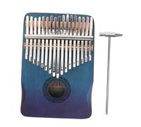VICASKY 1juego Kalimba Teclas De Diseño Degradado Piano De Pulgar Para Principiantes Instrumento Musical Portátil Accesorios Para Afinación y Canciones