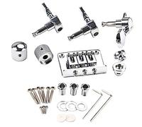 VICASKY 1juego Kit De Puente De Guitarra Clásica Accesorios Puente De Silla Duradero y Herramientas Para Instalación Fácil Para Profesionales y Aficionados