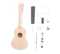 VICASKY 1juego Kit De Ukelele Diy Para Instrumento Musical De Basswood Manual De Instrucciones Para Desarrollar La Creatividad Infantil y Tocar