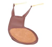 VICASKY 1juego Soporte De Barbilla De Violín Cómodo y Práctico Almohadilla Para Mentón De Piel De Oveja Accesorio Para Tocar Violín