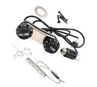 VICASKY 1juego Transductor Piezoeléctrico Para Violín Con Perilla De Volumen y Tono Accesorios De Puente Para Instrumentos De Cuerda Compatible Mayoría De Violines