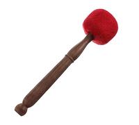 VICASKY 1pieza Tazón De De Madera Para y Mallet De Relajación Mano De Nepal Accesorio Para Práctica De Chakra y