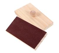 VICASKY 2 bloques de arena de madera, juguete de ritmo, instrumento orff para percepción musical y coordinación para guarderías