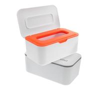 VICASKY 2 cajas de papel, cajas de pañuelos, paños de viaje, estuche para pañuelos húmedos, estuche para toallitas húmedas, dispensador de toallitas portátiles, dispensador de toallitas húmedas