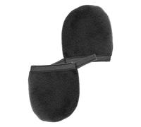 VICASKY 2 guantes marrones claros para adultos, bronceado, crema, manopla de baño, guante de limpieza para coche, guante de ducha, guante autobronceador, color negro