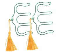 VICASKY 2 hojas de clip de partitura de piano, clip para notas musicales, fijación de notas musicales, clip de libro para leer, titular de una partitura, soporte para libros de música, clip de notas