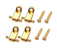 VICASKY 2 Juegos De Cuerdas Tornillos De Guitarra Árbol De Montaje De Guitarra Oro Rodillos Soporte De Tornillo Rodillo De Cuentas Retenedores De Con os Golden