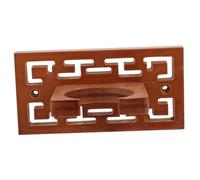 VICASKY 2 Juegos Estantes De Flauta Cucurbit Soporte De Exhibición De Flauta Gancho De Pared Para Instrumento Soporte De Clarinete Percha Erhu Colgador De Instrumentos Bajo Madera Brown