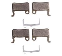 VICASKY 2 Juegos Pastillas de Freno de Bicicleta Semimetálicas, Juego | Frenado Silencioso, Protege Rotores, para Ciclistas Urbanos y Montaña, Servicio de Reparación y Uso Diario Color Aleatorio