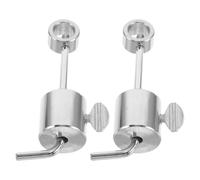 VICASKY 2 Piezas Accesorio para Asador de Pollo Equilibrio, Hierro, Plata | Instalación y Desmontaje Rápidos, Evita Deslizamiento E Inestabilidad, para Pollo y Parrilla Eléctrica