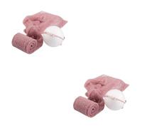 VICASKY 2 piezas accesorios de fotografía infantil Mohair Baby Wrap Recién Nacido Foto Prop Cómodo Envoltura de fotos de bebé con casco