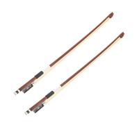 VICASKY 2 Piezas Arco De Violín Clásico Arcos De Violín De Repuesto Para Practicar y Tocar De Madera Para Principiantes Accesorios Para Instrumento