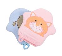 VICASKY 2 Piezas baño de algodón toalla de baño guante exfoliante coreano esponja de ducha para bebé gel de baño champú cepillo de baño toalla para frotar la espalda masaje guantes huevos