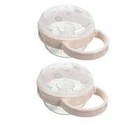 VICASKY 2 Piezas Caja De Chupete Porta Chupete Portatil Para Bebe a De Bebé a s Contenedor De Organizador De s a Infantil Páginas