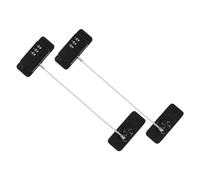 VICASKY 2 Piezas Cerradura De Ventana Para Niños Cerraduras Adhesivas Para Ventanas Cerraduras De Cajones A Prueba De Agua Cerradura De Nevera Ajustable Pestillo De Refrigerador Cerradura
