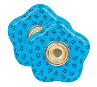 VICASKY 2 Piezas estera de violonchelo piezas de accesorios de violonchelo accesorio para violonchelo parada de violonchelo alfombrilla para violonchelo detener abdominales Blue