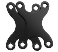 VICASKY 2 Piezas Junta de Fijación para Monopatín, Soporte | Accesorio Compacto para Montaje de Ejes, Útil en Ensamblaje y Reparación de Tabla