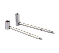 VICASKY 2 Piezas Llave Para Alma De Guitarra Hexagonal De Metal 7mm Ajuste De Calibre De Cuerdas Llave De Guitarra Reemplazo De