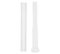 VICASKY 2 Piezas Mazo de Acrílico para Cuenco de Sonido de Meditación, Varita para Cuenco Tibetano, Blanco, Sonido Claro y Resonante, para Musicoterapia y Sound Bath, para Entusiastas