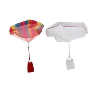 VICASKY 2 piezas paracaídas lanzador al aire libre niños vuelan juguetes al aire libre para niños paracaídas juguetes niños juguetes al aire libre juguetes juguetes mini accesorios