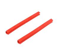 VICASKY 2 Piezas Protector de Goma para Patineta y Longboard de 30cm, Resistente al Envejecimiento y Corrosión, Cubierta Absorbente Adecuado para Proteger Bordes y Esquinas