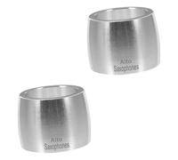 VICASKY 2 Piezas Sujetador De Ligadura De Saxofón Partes De Ligaduras De Saxo Clip De Saxofón Alto Abrazadera De Metal Saxo Saxofón Suministros Aluminio Instrumento De Viento Ajustar