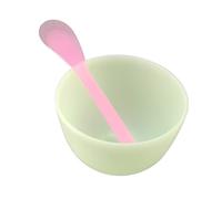 VICASKY 2 Piezas Tazón de Silicona Anticaída Herramientas para Hacer Mascarillas Caseras para Bricolaje en Cabello y Cuidado Facial