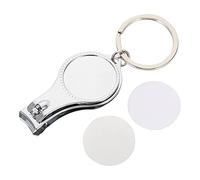 VICASKY 2 Piezas Tijeras Para Sublimación De Uñas Cortaúñas Cortauñas Llavero Decoración De Uñas Transferencia De Calor Llaveros Regalo De Llavero De Transferencia Metal Bloqueo De Teclas