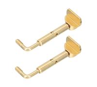 VICASKY 2 Piezas Tornillo De Violín De Violín Tornillos De La Mentonera Útiles os Para La Mentonera o De a Para Accesorios Para Viola Metal Golden