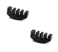 VICASKY 2 Piezas violín práctica mudo de goma viola muda sordina de violín Mute para violín Silenciador de violín silencio de práctica de violín Sordina de goma para práctica de violín