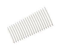 VICASKY 20 Piezas Alambre De De Guitarra Plateado Para Diapasón De Guitarra Trastes De Aleación Níquel