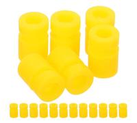 VICASKY 20 Piezas Amortiguador de Gimbal, Bola Antivibración de Silicona, Amarillo, para Cámaras y Modelos Rc, Absorción de Vibraciones y Golpes, para Profesionales, Fotogrametría