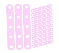 VICASKY 20 Piezas Banda Elástica para Permanente de Bandas de Silicona para Rulos Duraderas y Resistentes al Calor para Cambio de Temperatura el Cabello