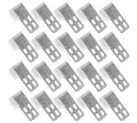 VICASKY 20 Piezas Clip de Resorte de Hierro para Sofá Goma, Ligero Alta Precisión, Accesorio para Reparar Muebles de Salón y Fijar Resortes de Cojín