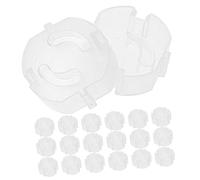 VICASKY 20 Piezas Cubierta Protectora Contra Descargas Eléctricas Cubiertas Enchufes Para Tomas Corriente Cubiertas Enchufes Para Tomas Corriente Protector