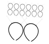 VICASKY 20 Piezas Diadema con Resortes Accesorios para Cabello DIY para Mujer para Fiestas de Disfraces de Halloween y Decoración del Cabello