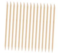 VICASKY 200 Piezas Bastoncillo de Limpieza para Uñas Empujador de Cutículas y Herramientas de Manicura Palitos de Madera Multiusos para Manicura y Pedicura