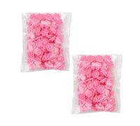 VICASKY 200 Piezas de Copas Adhesivas para Extensiones de Pestañas Rosa Soporte para Injerto y Capacidad de Evitar la Evaporación del Pegamento, Uso Profesional en Maquillaje de Ojos