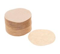 VICASKY 200 Piezas Filtros de Papel de Café Redondos sin Blanquear de 64mm, Fibra de Madera Natural, Desechables para Cafeteras Portátiles y Prensa de Café Saludable