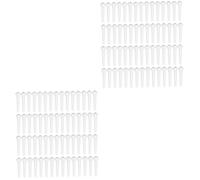 VICASKY 200pcs Guitarra Acústica Puente Clavijas para Puentes Estándares Accesorios para Guitarra Resistentes y Duraderos Instalar Ligero Y Portátil Para Reemplazo