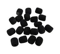 VICASKY 20piezas Algodón Anti-spray para Micrófono de Fundas de Esponja Prueba de Viento Protección para Micrófono de Solapa Estudio