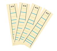 VICASKY 20piezas Pegatinas De Posición Para Violín De De y Fáciles De Aplicar y Retirar Para Principiantes El Aprendizaje De Violín