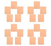 VICASKY 25 Unidades Piel de Silicona para Practicar Tatuajes, 7.1x5.7 | Color Beige, Retroalimentación Realista de Aguja, Alta Elasticidad, para Principiantes y Pruebas de Máquina
