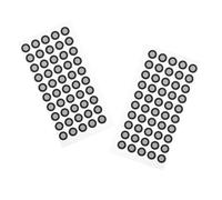 VICASKY 2hojas Marcadores De Reflexión para Escáner Puntos De Seguimiento De Película Reflectante De Marcador para Escaneo Puntos Reflectantes De Alta Visibilidad Uso Laboratorios y Estudi