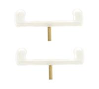 VICASKY 2pcs Durable Violín Hombreras de Látex Soportes de Hombro Ajustable para Accesorios Prácticos Para Violinistas Gran Comodidad Y Apoyo