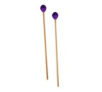 VICASKY 2pcs Marimba Mazo Con Mango De Madera Cabeza Media Duro Hilo De Lana Para Xilófono Y Percusión Profesional Instrumento Musical Mallets Para Principiantes Y Avanzados